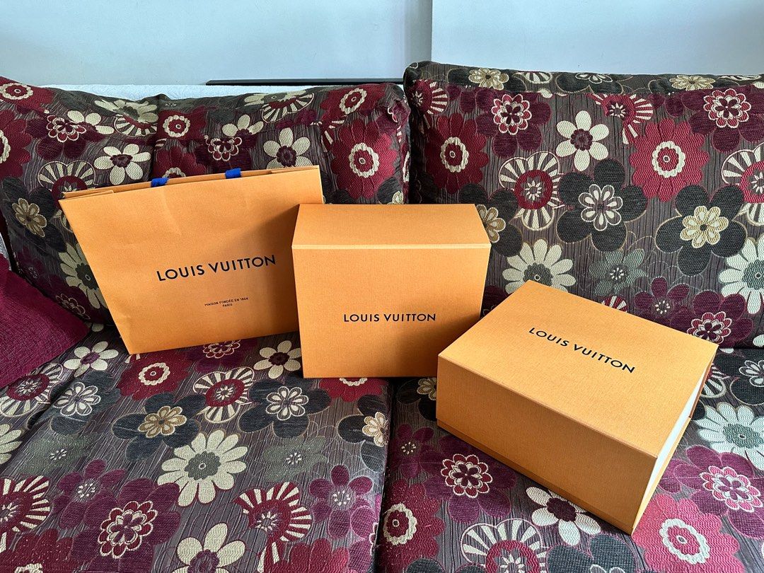 LV boxes, Luxury, Accessories on Carousell