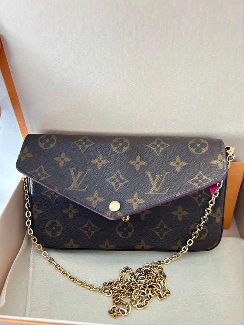 REVIEW: WEAR & TEAR of LOUIS VUITTON POCHETTE FELICIE 