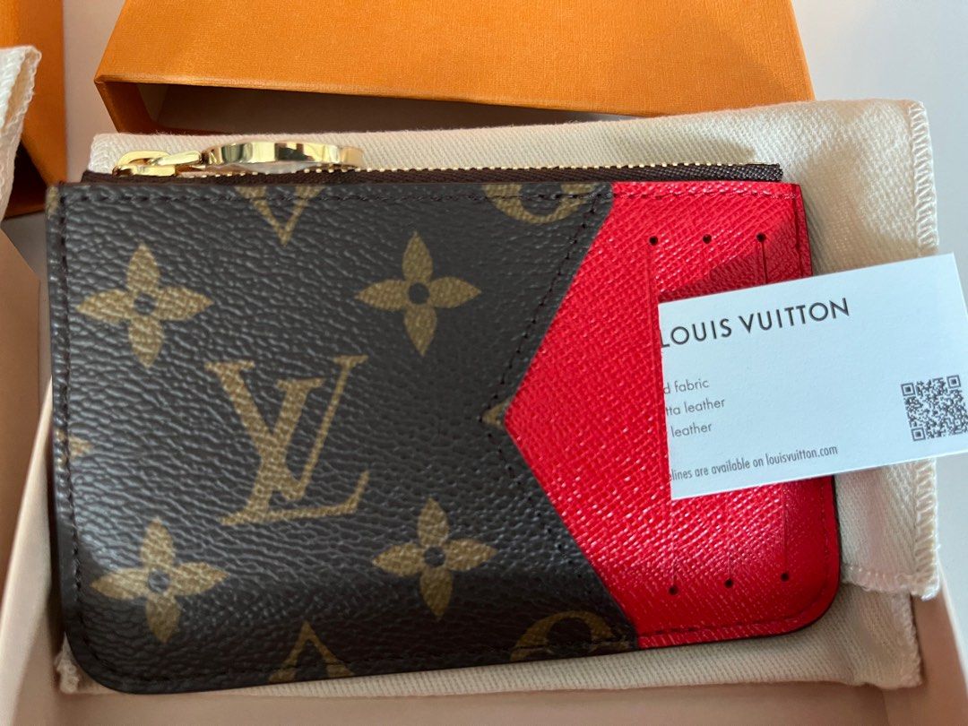 Louis Vuitton LOUIS VUITTON Portacton Romy Monogram Card Case PVC Leat –  NUIR VINTAGE
