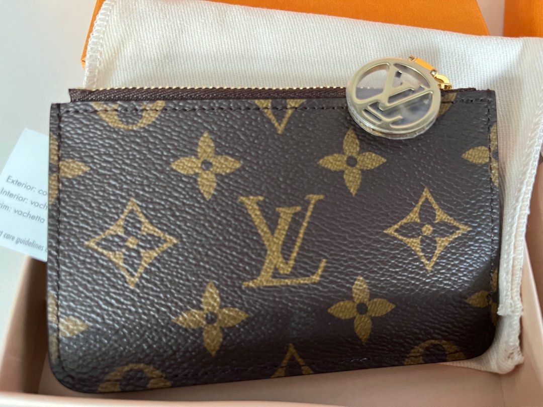 Louis Vuitton LOUIS VUITTON Portacton Romy Monogram Card Case PVC Leat –  NUIR VINTAGE
