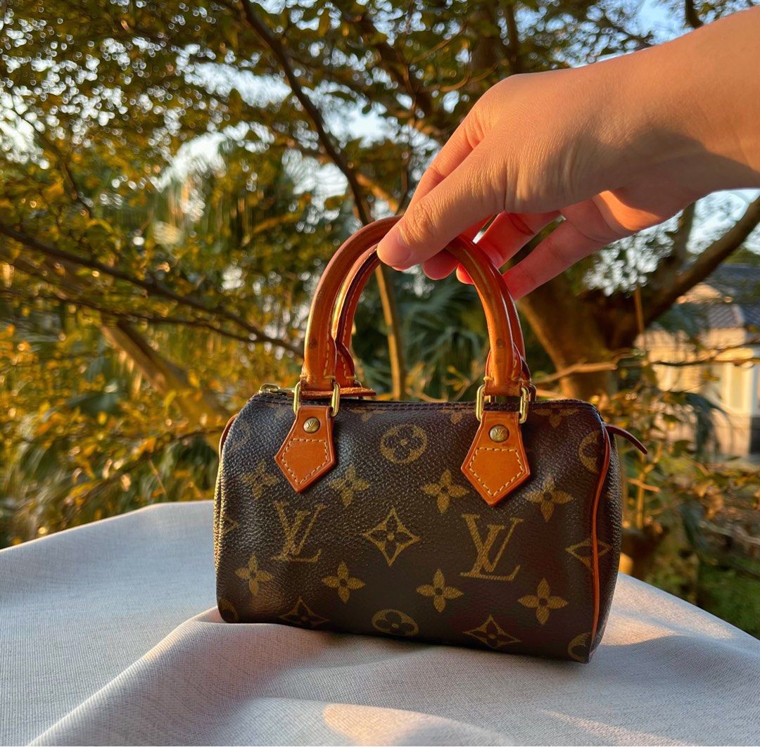 90s Louis Vuitton Monogram Nano Speedy – Break Archive