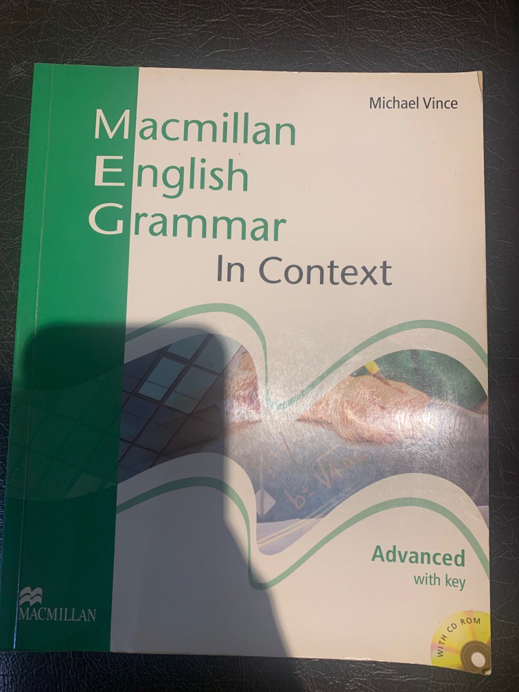 Macmillan English Grammar in Context, 興趣及遊戲, 書本 & 文具, 教科書 - Carousell