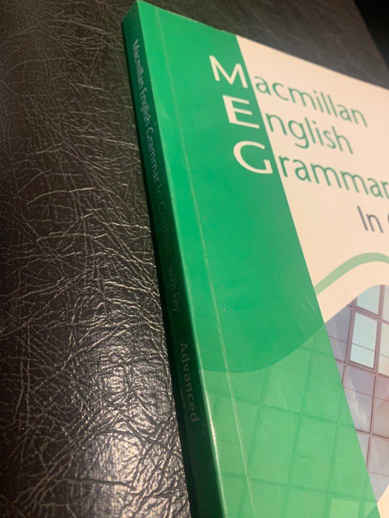 Macmillan English Grammar in Context, 興趣及遊戲, 書本 & 文具, 教科書 - Carousell