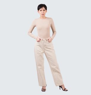 Mantou Beige Jeans