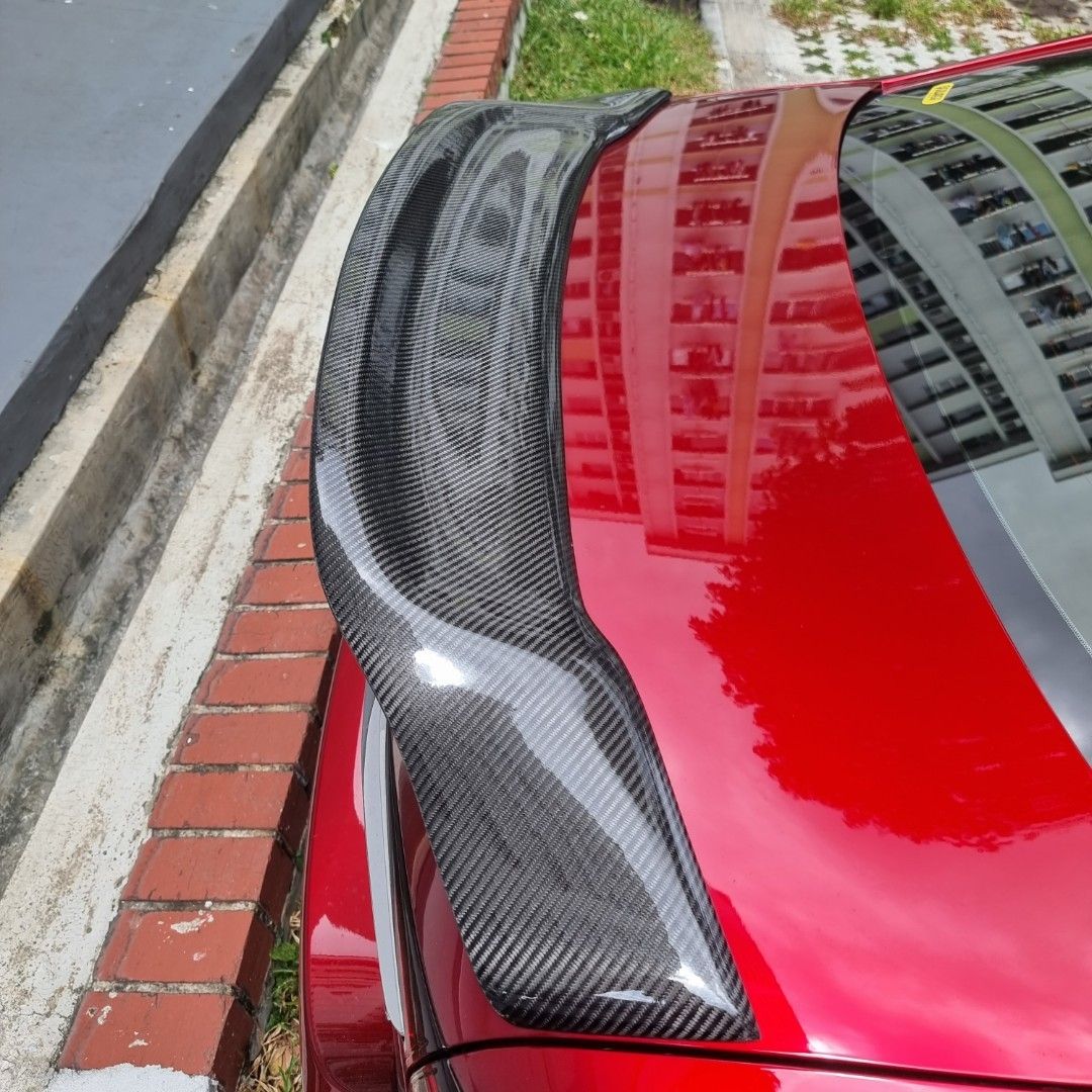 Mazda 6 boot lip spoiler, Car Accessories, Accessories on Carousell