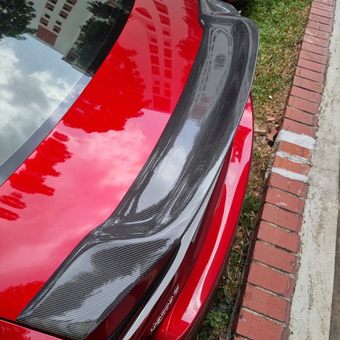 Mazda 6 boot lip spoiler, Car Accessories, Accessories on Carousell