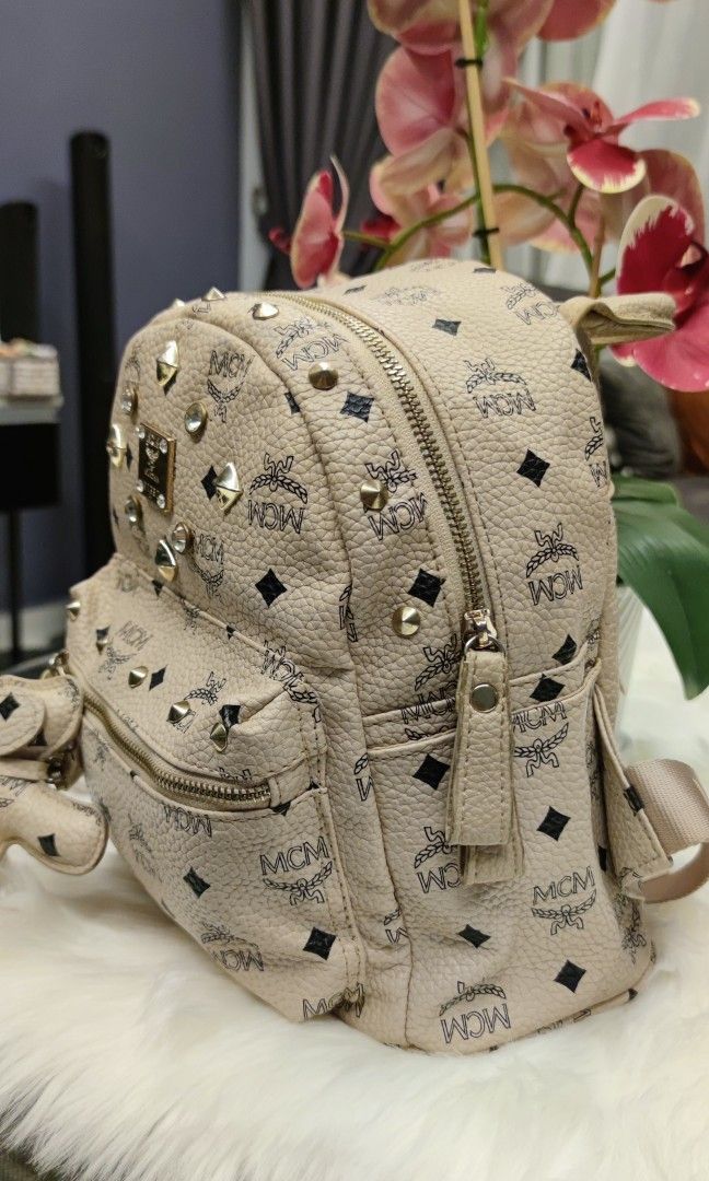 Mcm best sale women's backpack