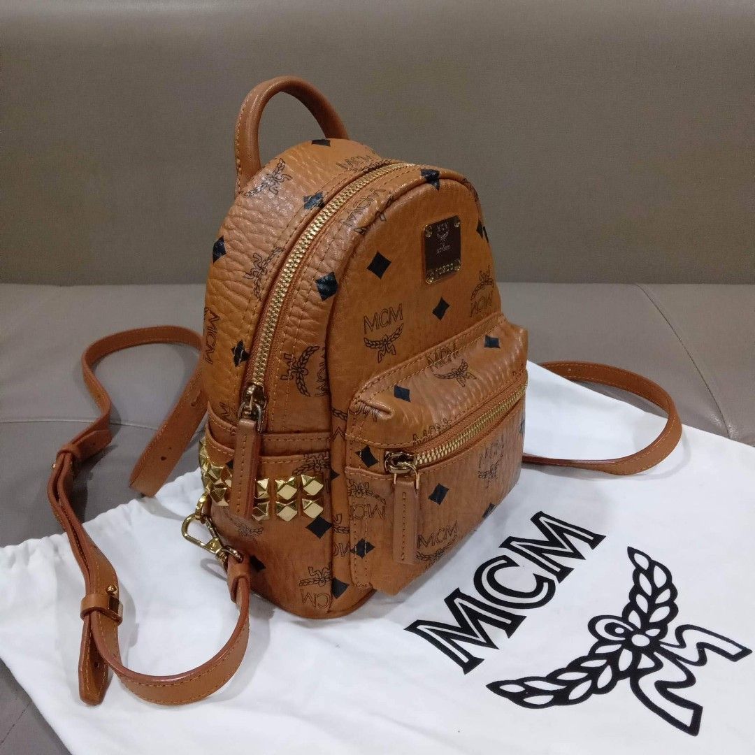 Original MCM backpack, Luxury, Bags & Wallets on Carousell