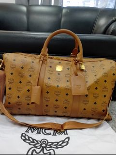 Mcm Travel Bag 50cm Luxury Bags Wallets on Carousell