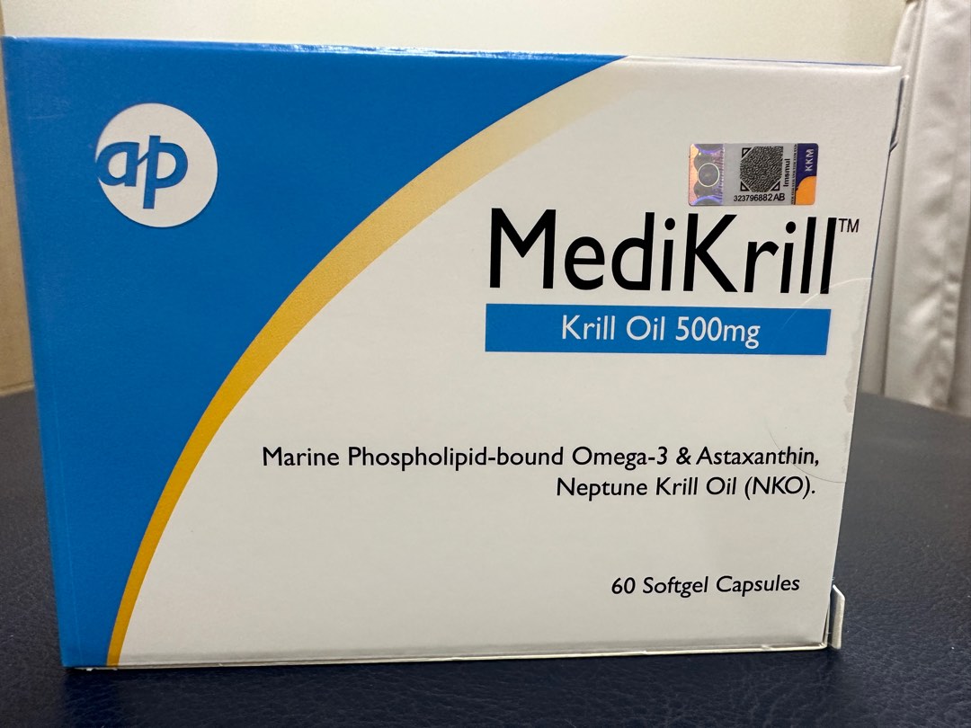 MediKrill ( Krill Oil) 500mg, Health & Nutrition, Health Supplements