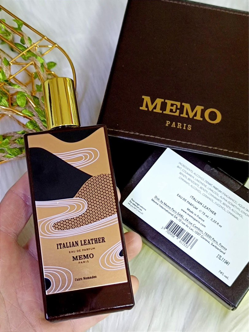 Memo Italian Leather Edp 75ml, Beauty & Personal Care, Fragrance