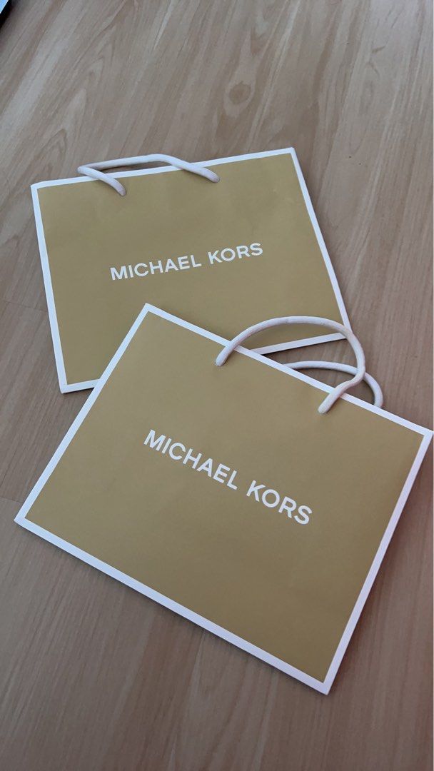 Michael Kors Paper Bag - 10” x 8”, Luxury, Accessories on Carousell