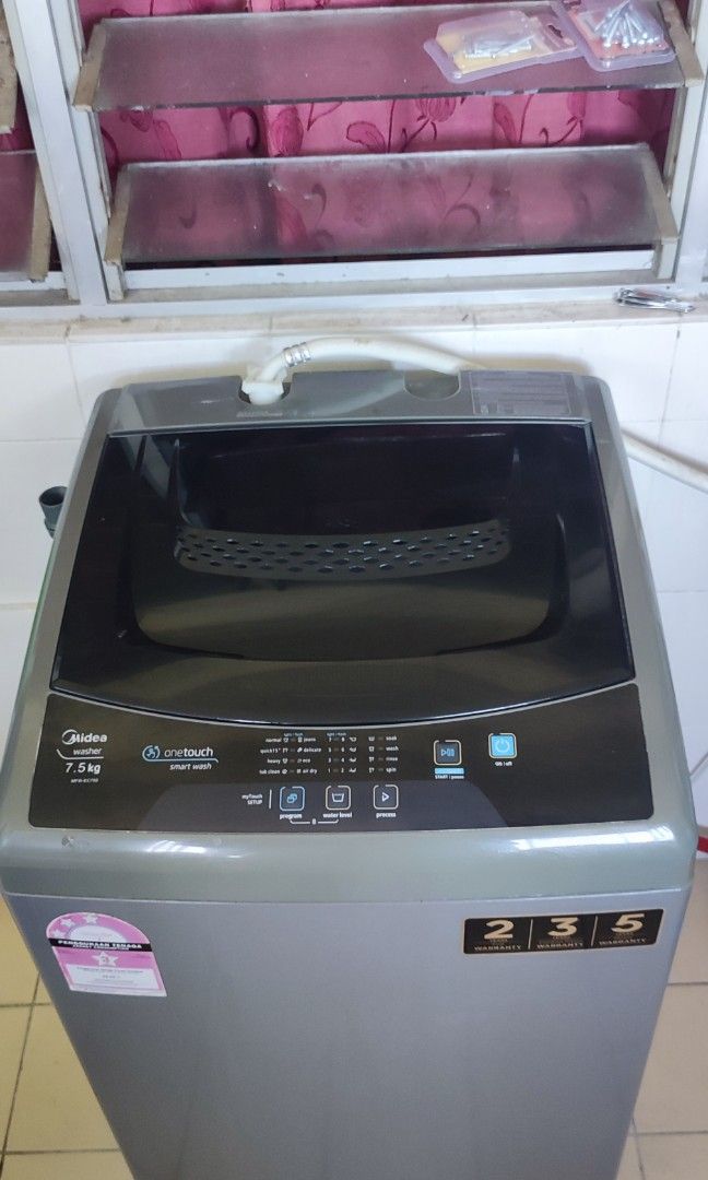 Midea Fully Automated Washing Machine, TV & Home Appliances, Washing
