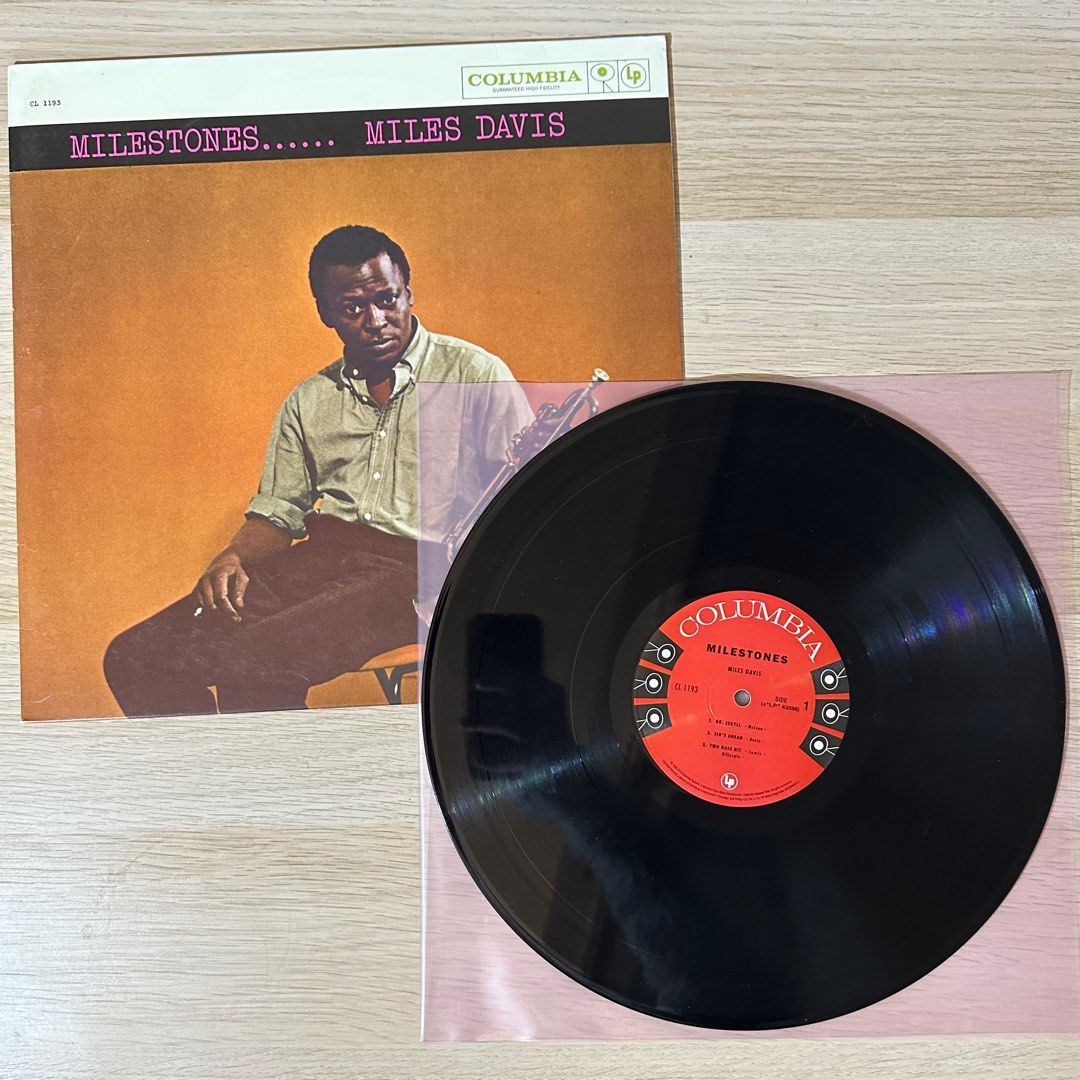 【米オリジナル】MILES DAVIS MONO盤 6EYE MILESTONES マイルスデイヴィス COLUMBIA 名盤 JOHN COLTRANE