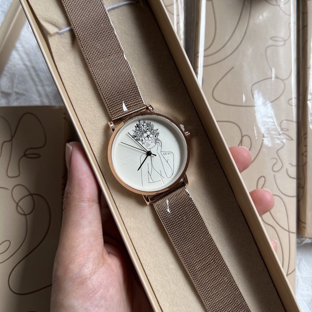 Milliot Co. Elizabeth Rose Gold Watch Women s Fashion Watches