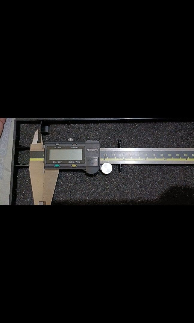 ORIG.MITUTOYO JAPAN DIGITAL CALIPER 0300 mm ELECTRONIC VERNIER HIGH
