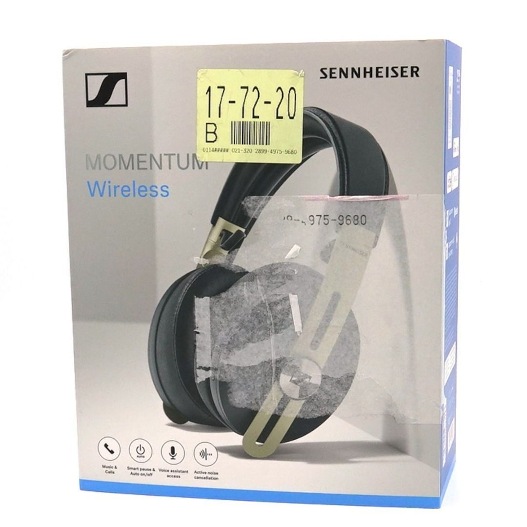 森海塞爾MOMENTUM Wireless M3AEBTXL藍牙黑色降噪耳機, 音響器材, 頭戴