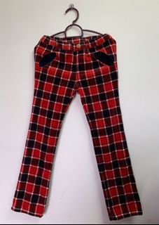 (Moujonjon) Boy/Girl Kids Red Pants