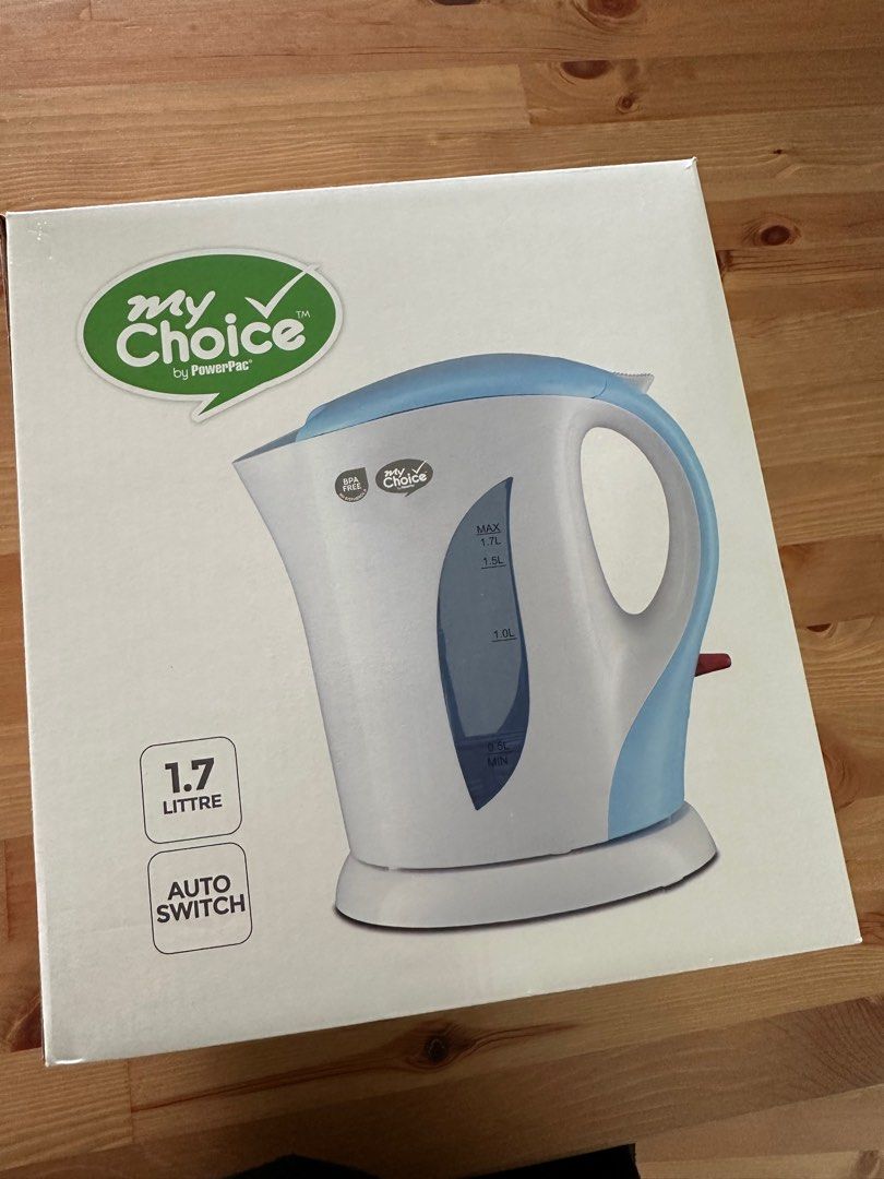 MyChoice PowerPac 1.7L Kettle Jug with auto switch, TV & Home