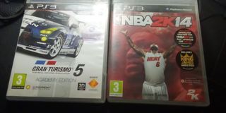 NBA 2K14 & GRAN TURISMO 5 and 6 for PS3 Games