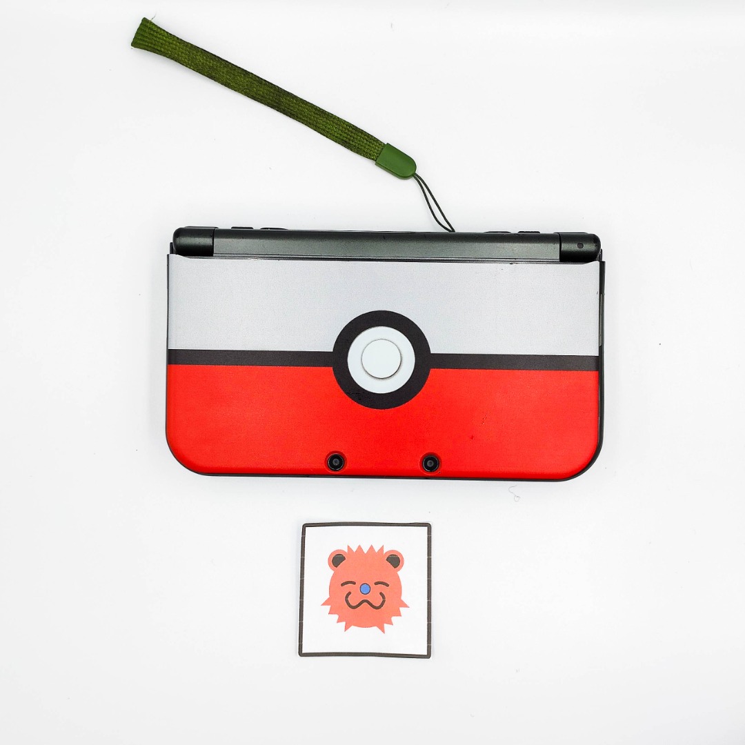 New Nintendo 3DS XL IPS top screen with Pokemon case USED 64 gb