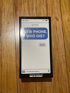 New Phone Who Dis? -party Games