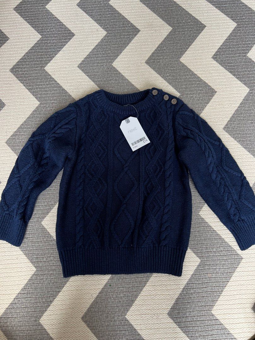 Next boys sweater Babies Kids Babies Kids Fashion on Carousell