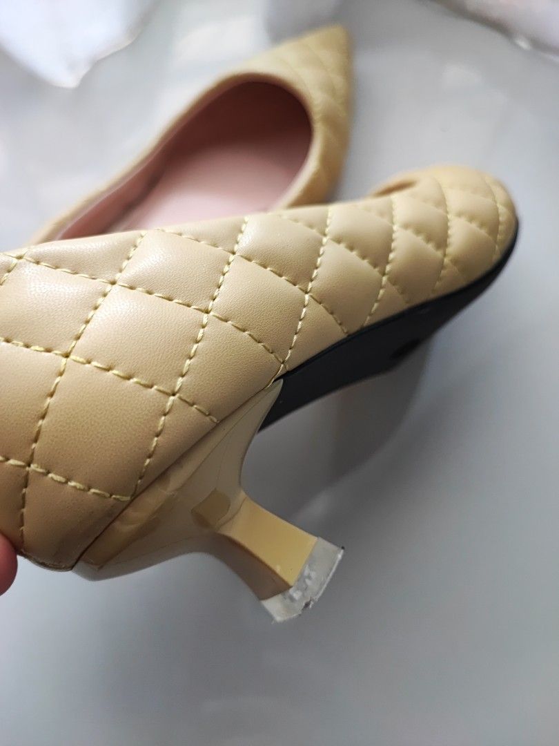 Nice Yellow 1 inch heels Women s Fashion Footwear Heels on