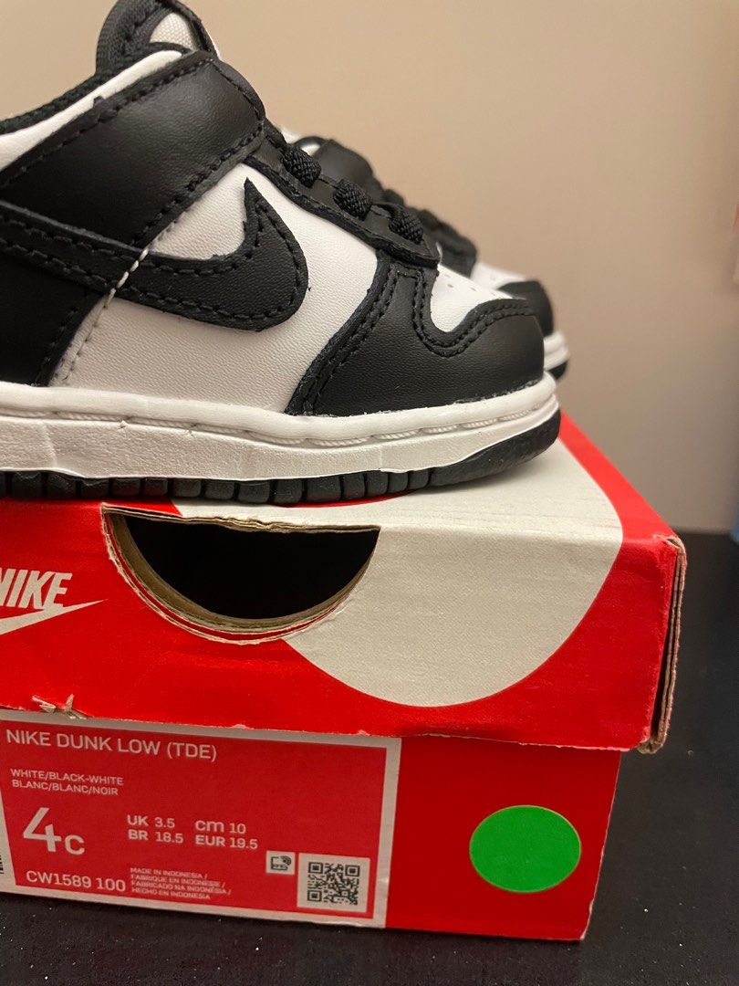 Nike Dunk Low Toddler, 兒童＆孕婦用品, 嬰兒及小童流行時尚- Carousell