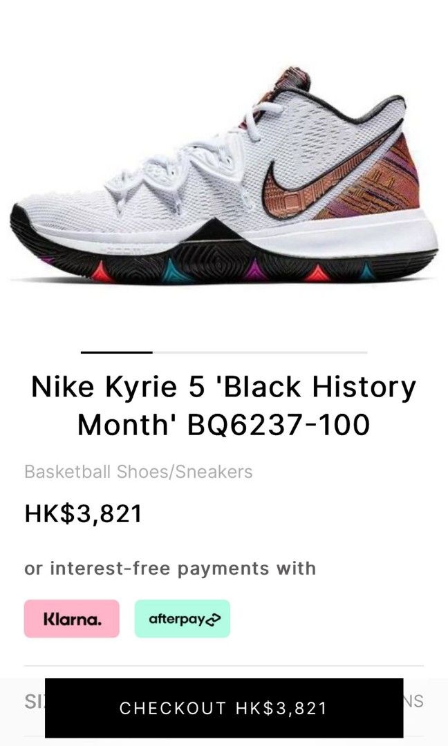 Kyrie 5 afterpay outlet