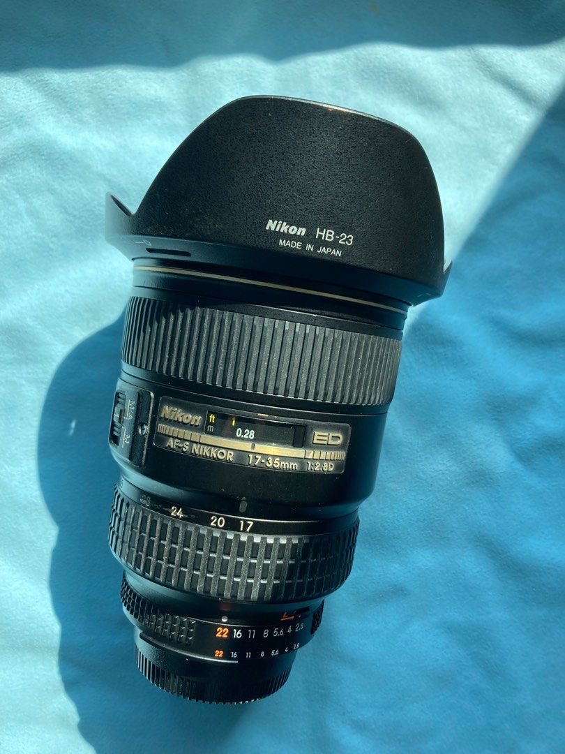 Nikon AF-S NIKKOR 17-35mm f2.8D ED 小小小黑, 攝影器材, 鏡頭及裝備