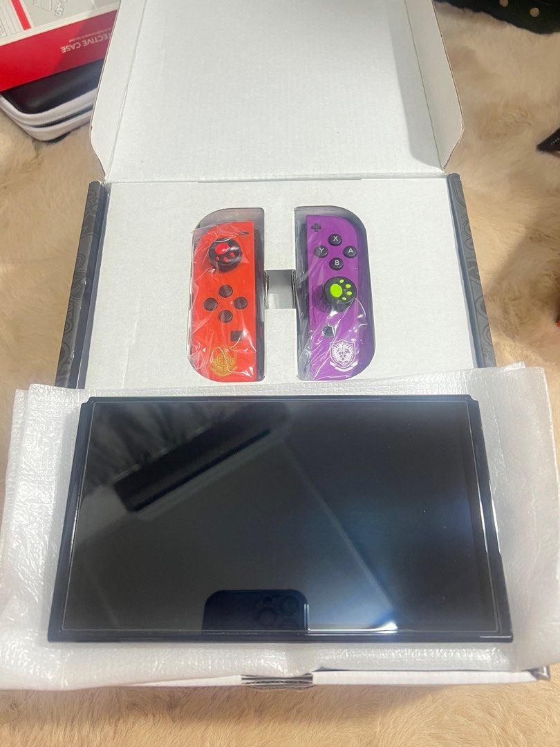 Nintendo Switch Oled Pokemon Edition, Video Gaming, Video Game Consoles