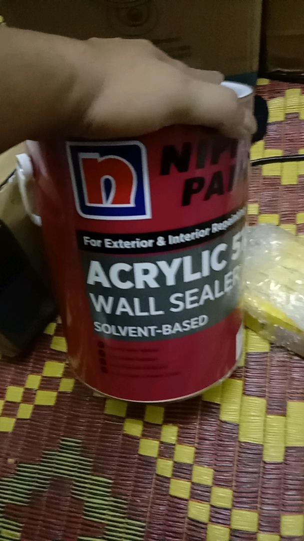 Cat rumah Nippon Paint Nippon Acrylic wall sealer 5170 Puchong