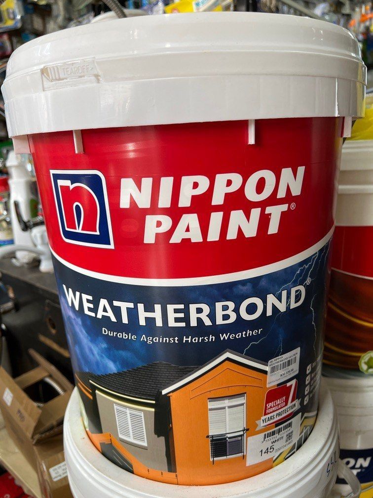 Nippon Paint Nippon Weatherbond Colour 9519 Moccasin Mook Puchong