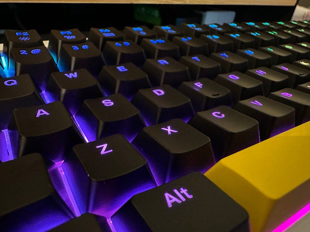 Nuphy ABS Shine-through Keycaps Halo 75, Computers & Tech, Parts ...