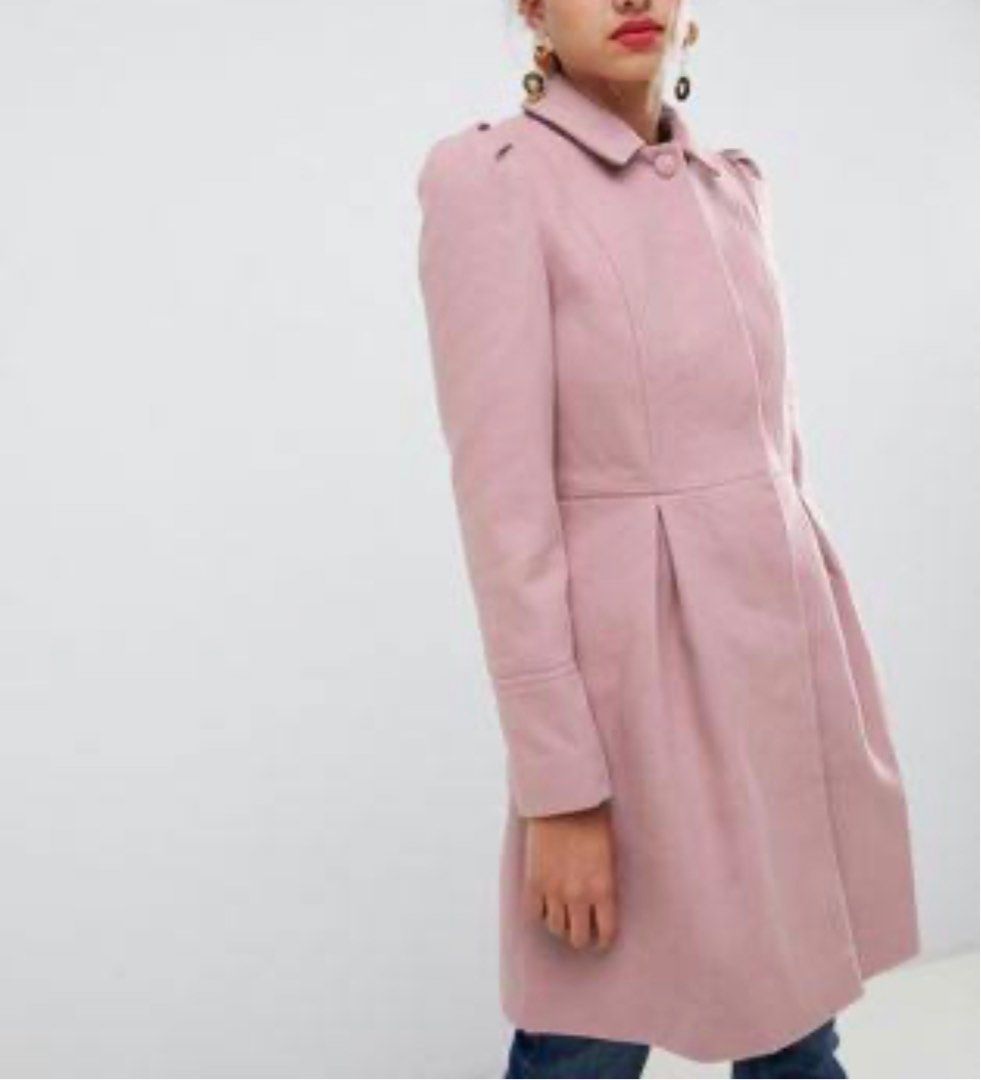 Oasis pink coat discount