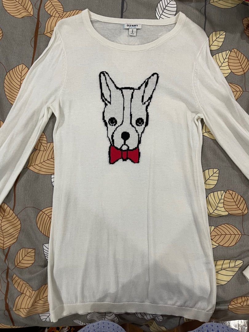 Old Navy White Puppy Longsleeves M (Category: Longsleeves) located in Lucena. Submitted by rdct_ (Listing ID 1217533476, Image 1). Description: Old Navy White Puppy Longsleeves Medium.