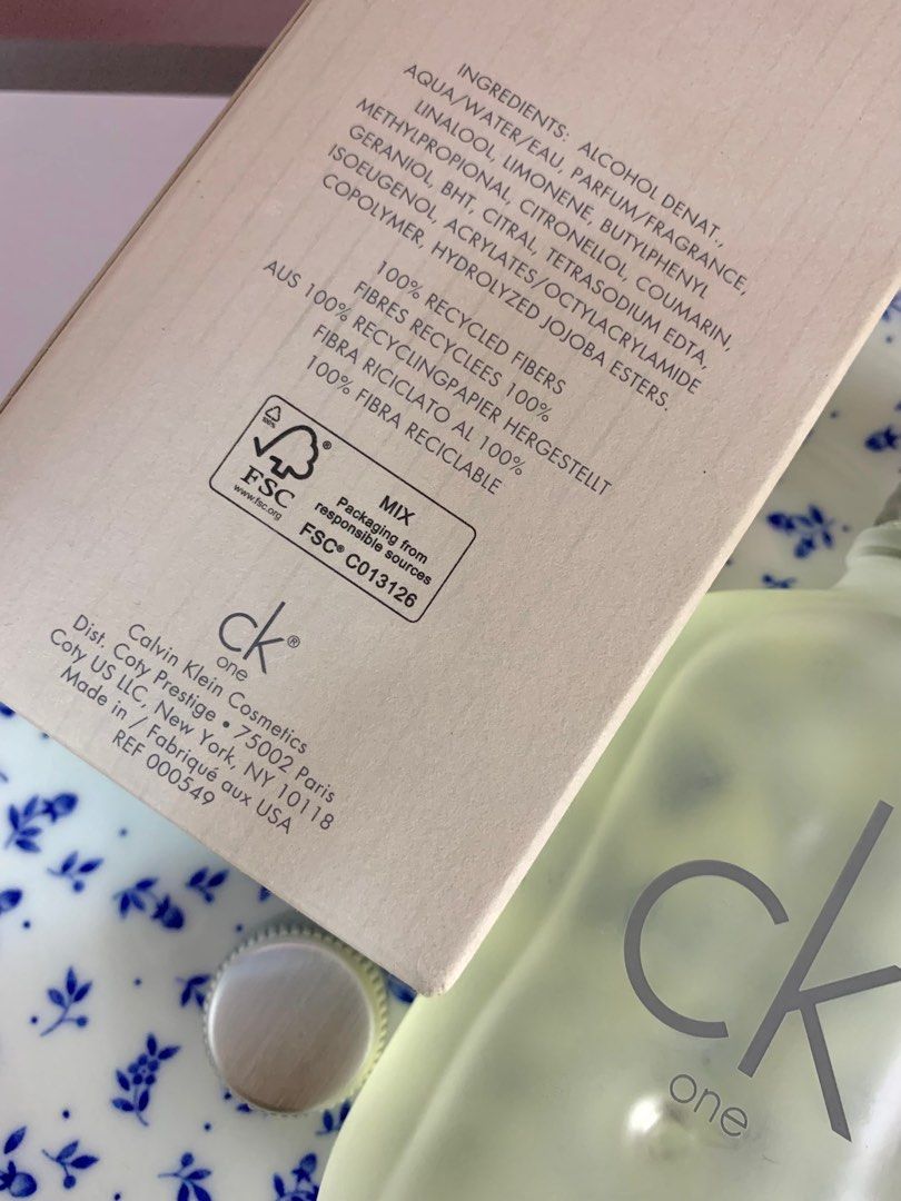 Ck online one ingredients
