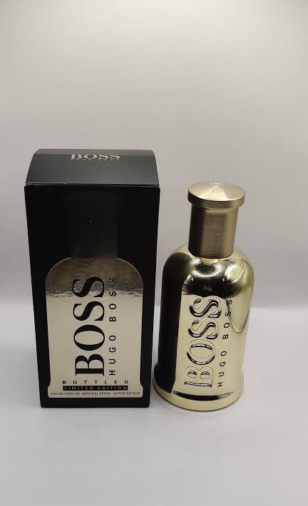 Parfum hugo boss bottled gold for men EDP 100ml Kesehatan