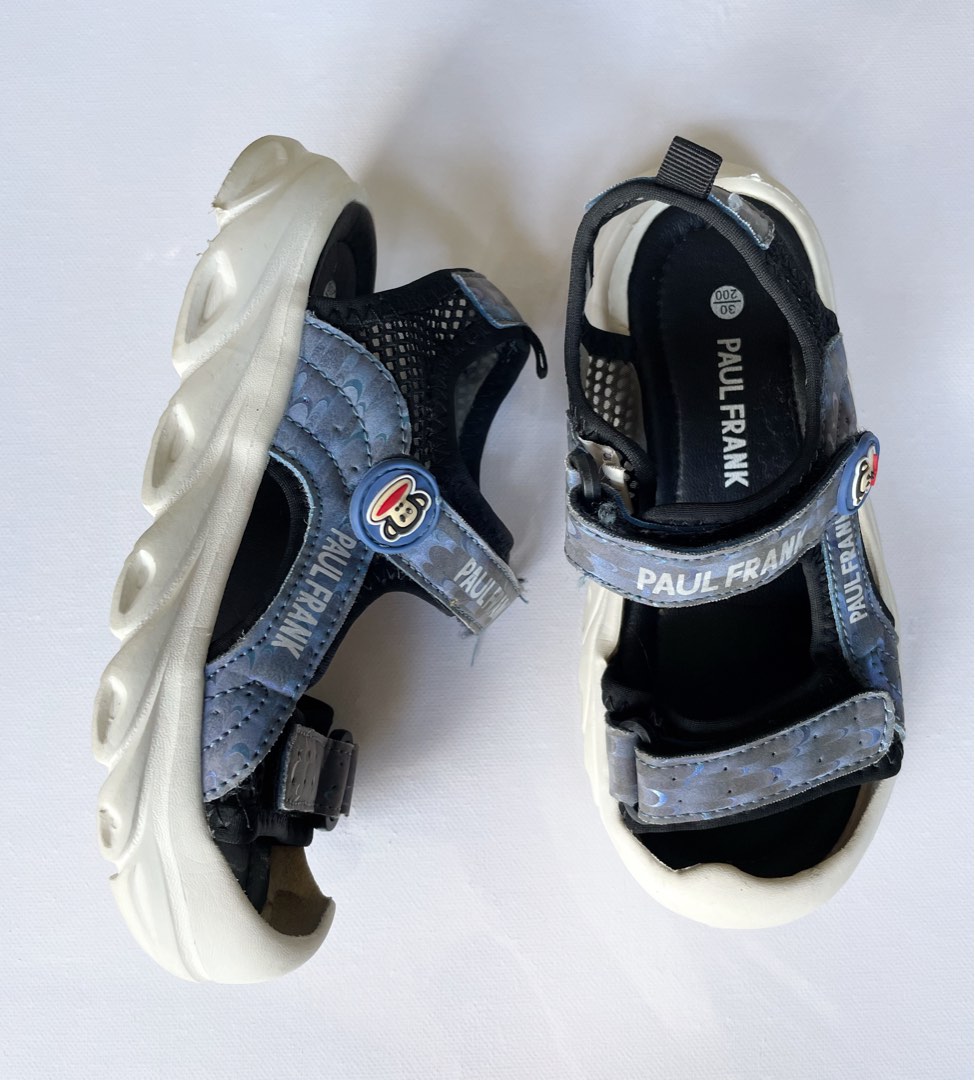 Paul Frank Huge Sole Sandals for Kids US 12 13 Babies Kids Babies Kids Fashion on Carousell