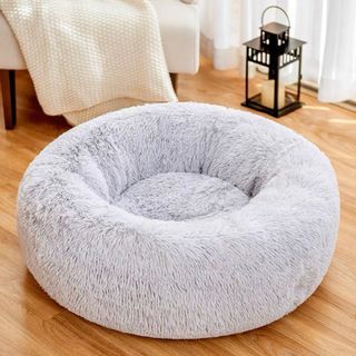 BRAND NEW Pet bed flurry donut (dog/ cat) 50cm grey
