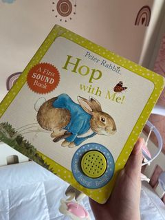 Peter Rabbit Hop with Me First Sound Book Baby