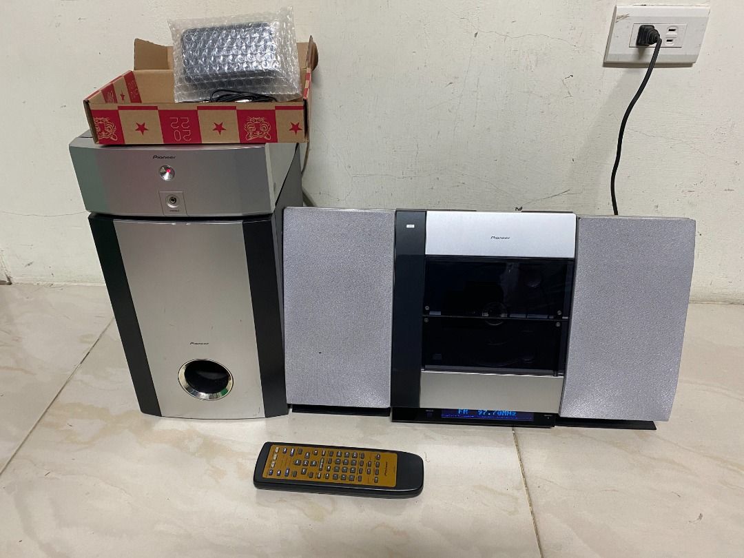 PIONEER X NS1 收音家庭劇院2.1聲道含藍芽USB接收器有原廠遙控器