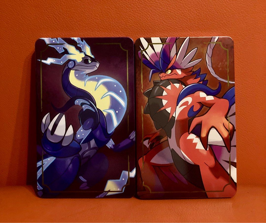 Pokemon Scarlet Violet Sword Shield Set (Category: Nintendo) located in Manila. Submitted by reddoorz (Listing ID 1217555290, Image 2). Description: ⭐️ Pokemon Games in Steel Cases ⭐️ Why you should get this set! ✅ Excellent Condition ✅ 4 mainline games ✅ 4 collectible steel cases ✅ Explore Galar and build your best teams ✅ Explore freely the open world of Paldea Note: Sold as set only .