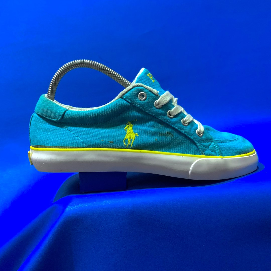 Polo Ralph Lauren Shoes, Fesyen Pria, Sepatu , Sneakers di Carousell