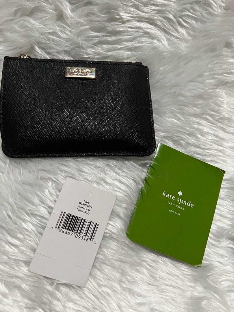 ✨Preloved Kate Spade♠️ Bitsy laurel way card holder, Luxury, Bags & Wallets  on Carousell