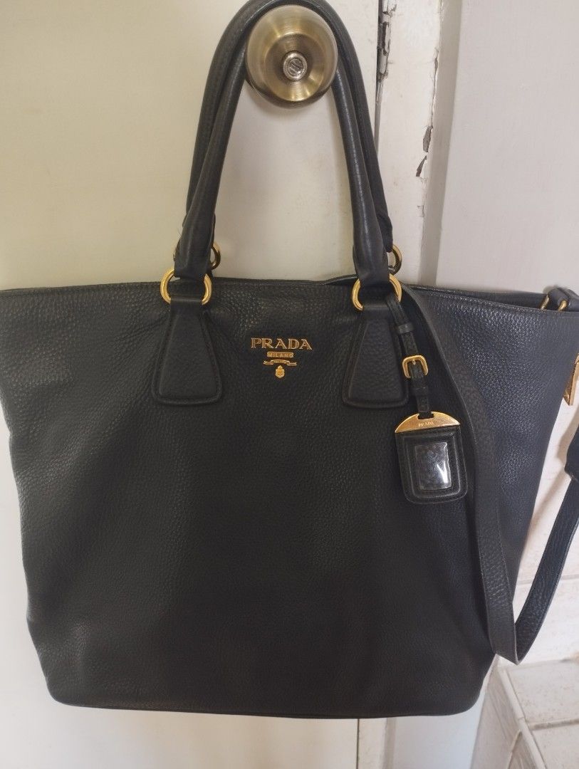 Preloved Prada Vitello Dainio Tote Bag BN2419