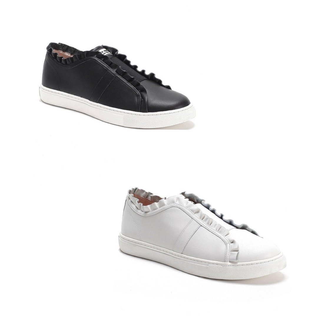 Kate spade ruffle sneakers new arrivals