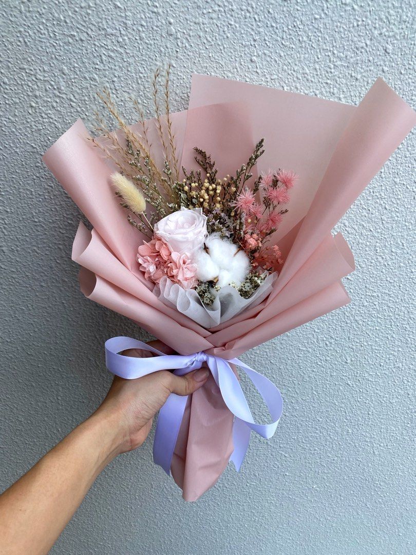 DIY Paper Flower BOUQUET/Birthday Gift Ideas/diy paper bouquet