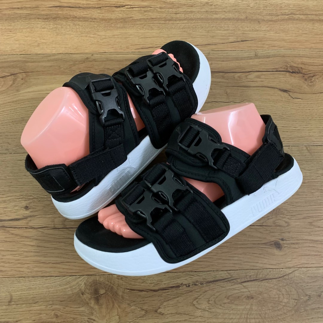 Puma buckle sandals top